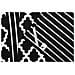 Penguin Casa - 100 Cotone Tea Towel Set Di 5 - Soft - Durevole - Design Elegante Nero Con I Modelli Multipli - Lavabile In Lavatrice - 65 X 45 Centimetri - Foto miniatura 4