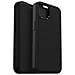 Strada per iPhone 13, custodia protettiva ultrasottile, formato libretto, scomparto per contanti e carte,Colore Nero - Foto miniatura 1