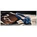 M-276 BTB Padiglione auricolare Stereofonico Con cavo e senza cavo Blu auricolare per telefono cellulare - Foto miniatura 2