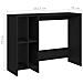 Scrivania per Portatile Nera 102,5x35x75 cm Legno Multistrato - Foto miniatura 2
