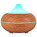 Umidificatore Ad Ultrasuoni Con Lampada Aromatica 500 Ml Marrone Chiaro - Foto miniatura 1