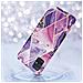 Custodia Compatibile Con Samsung Galaxy A51 5g In Marmo Viola Onda No. 14 - Coperchio Protettivo In Silicone Tpu Con Motivo A Mosaico - Foto miniatura 4