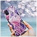 Custodia Compatibile Con Samsung Galaxy A51 5g In Marmo Viola Onda No. 14 - Coperchio Protettivo In Silicone Tpu Con Motivo A Mosaico - Foto miniatura 7