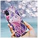 Custodia Compatibile Con Samsung Galaxy A51 5g In Marmo Viola Onda No. 14 - Coperchio Protettivo In Silicone Tpu Con Motivo A Mosaico - Foto miniatura 8