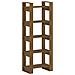 Libreria / divisorio Marrone Miele 60x35x160 Cm Legno Massello - Foto miniatura 2
