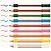 700856 pastello colorato Nero, Blu, Marrone, Verde, Arancione, Rosa, Rosso, Bianco, Giallo 9 pz - Foto miniatura 15