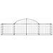 Cesto Gabbione Ad Arco 200x50x40/60 Cm Ferro Zincato - Foto miniatura 2