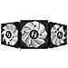 ST120 Case per computer Ventilatore 12 cm Nero 3 pz - Foto miniatura 6