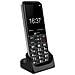 Telefono Cellulare Senior Cl8600 Compatibile Con Apparecchi Acustici, Nero - Foto miniatura 1