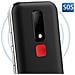 Telefono Cellulare Senior Cl8600 Compatibile Con Apparecchi Acustici, Nero - Foto miniatura 2