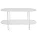 Siliam Tavolino Con 1 Ripiano In Metallo Bianco - Foto miniatura 2