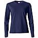 Basic-t L /s Lady Blu Scuro Xxl - Foto miniatura 1