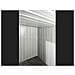Casetta Attrezzi Giardino Lamiera Box In Acciaio Zincato 345x186cm X H1.92m - 98kg - 6.42mq - Legno - Foto miniatura 2