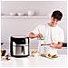 Friggitrice ad Aria Air Fry Digital 7S Wall Potenza 1600W Capacità 6,5L 8 Programmi Touch Screen Grigio /Nero - Foto miniatura 6