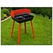 Barbeque Esterno A Carbonella Griglia Estate Campeggio In Acciaio Mod Nebraska - Foto miniatura 3