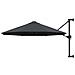 Ombrellone A Muro Con Palo In Metallo 300 Cm Antracite - Foto miniatura 2