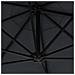 Ombrellone A Muro Con Palo In Metallo 300 Cm Antracite - Foto miniatura 7