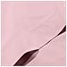Completo Lenzuola In Cotone Colore Rosa Misura Singolo - Foto miniatura 4