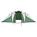 Tenda da Campeggio a Cupola per 6 Persone Verde Impermeabile - Foto miniatura 6