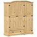 Lusso Casadino -  Armadio Corona 151,5x52x186 Cm In Legno Massello Di Pino - Foto miniatura 1