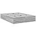 Struttura letto contenitore Grigio Sonoma 140x200 cm - Foto miniatura 1