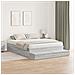 Struttura letto contenitore Grigio Sonoma 140x200 cm - Foto miniatura 4