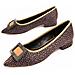 Ballerina Balera11 Marrone Marrone Materiale Sintetico E Tessile - Foto miniatura 1