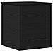 Scatola di Stoccaggio  in Rovere Nero 40x42x46 cm in Legno Ingegnerizzato - Foto miniatura 1