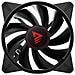 BLADE sistema di raffreddamento per computer Case per computer Ventilatore 12 cm Nero 1 pz - Foto miniatura 4