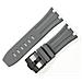Cinturino In Silicone Compatibile Con Audemars Piguet Royal Oak Offshore 15710 15703 Grey 30 Mm - Foto miniatura 1