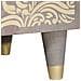Mobile da Bagno Grigio 38 x 33 x 58 cm Legno massello di mango - Foto miniatura 7