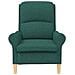 poltrona Verde scuro 76 x 94 x 102 cm Tessuto - Foto miniatura 4