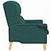 poltrona Verde scuro 76 x 94 x 102 cm Tessuto - Foto miniatura 5