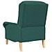 poltrona Verde scuro 76 x 94 x 102 cm Tessuto - Foto miniatura 6