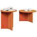Tavolino da salotto 2 pcs Cera marrone 49 x 49 x 28 cm - Foto miniatura 3