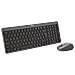 DEC WS01 tastiera Mouse incluso Universale RF senza fili + Bluetooth QWERTY Inglese, Italiano Nero, Grigio - Foto miniatura 2