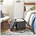 PUFA Pouf portaoggetti in MDF grigio chiaro per camera da letto LSF014G01V1 - Foto miniatura 2
