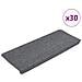 Tappetini Autoadesivi per Scale 30 pz Grigi 65x24,5x3,5 cm - Foto miniatura 1