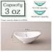 Ciotole per salsa in ceramica, confezione da 8 once bianche - Foto miniatura 2