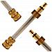 Lancia Con Adattatore 1/4"" Qc Per Idropulitrice - Compatibile Con Lavor, Huter, Champion - Pressione Max 4000 Psi, Lunghezza 16 Cm, Ottone E Acciaio - Foto miniatura 1