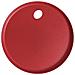 Vassoio O in Acciaio Verniciato Colore Rosso 36 cm - Leggero, Decorativo e Funzionale - con foro per appendere - Made in Italy - Foto miniatura 1