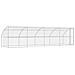 Cuccia per cani 4 pcs Argento 8 x 2 x 2 m Acciaio zincato - Foto miniatura 1