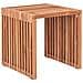Tavolino Pego In Legno Di Teak Naturale 40x40x40 Cm - Foto miniatura 1