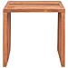 Tavolino Pego In Legno Di Teak Naturale 40x40x40 Cm - Foto miniatura 2