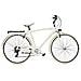 Bici Uomo Telaio Alluminio Linea Cottage Misura 28 Bicicletta Cambio 6v City Bike Vintage Completa Di Accessori Finiture Panna - 47 Bianco Opaco - Foto miniatura 1