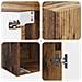Mobiletto a muro Legno antico 33 x 34,5 x 90 cm - Foto miniatura 6