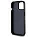Custodia Dkny In Pelle A Quadri, Con Struttura Monofonica E Strisce Stampate Per Iphone 15 Plus / 14 Plus - Nera - Foto miniatura 5