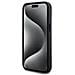 Custodia Dkny In Pelle A Quadri, Con Struttura Monofonica E Strisce Stampate Per Iphone 15 Plus / 14 Plus - Nera - Foto miniatura 7
