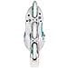 Pattini in linea Radon 3x90mm da donna (blu, taglia 41) - Foto miniatura 1