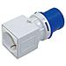 Adattatore Industriale 220v + Schuko Bipasso - Foto miniatura 2
